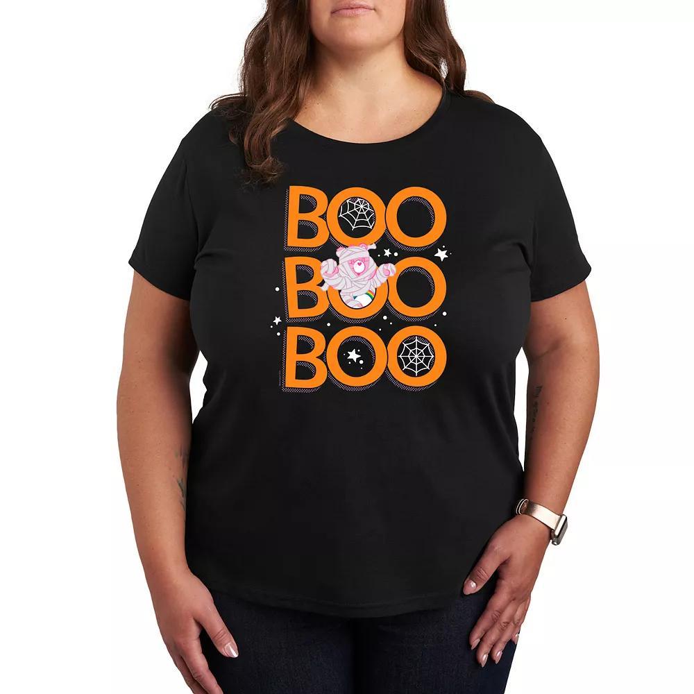 Plus Size Care Bears Boo Mummy Halloween Graphic Tee, Womens Product Image