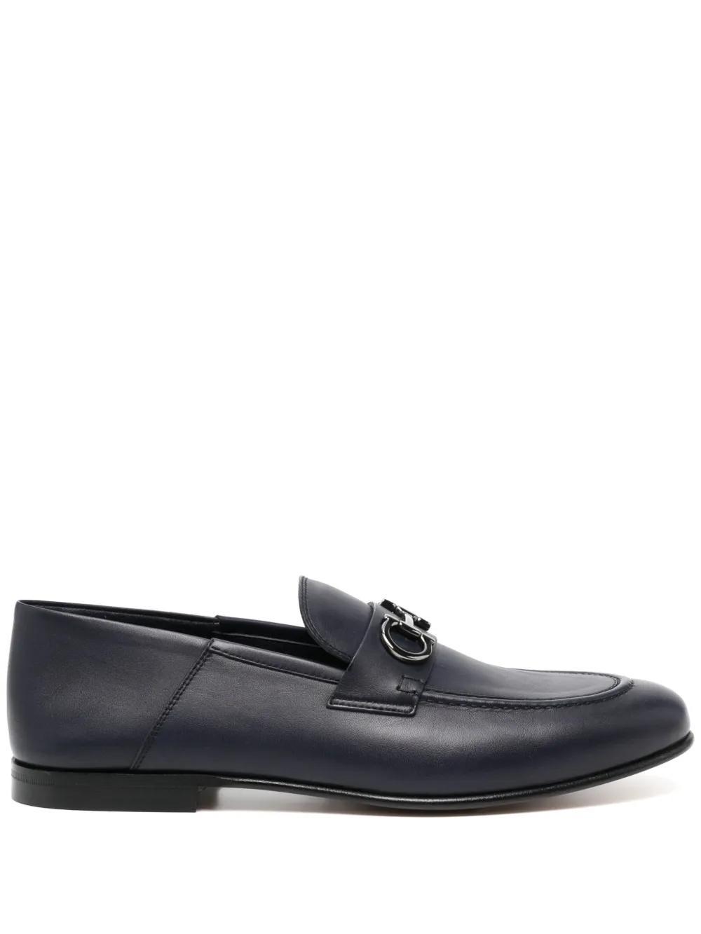 FERRAGAMO Loafers In Blue Product Image