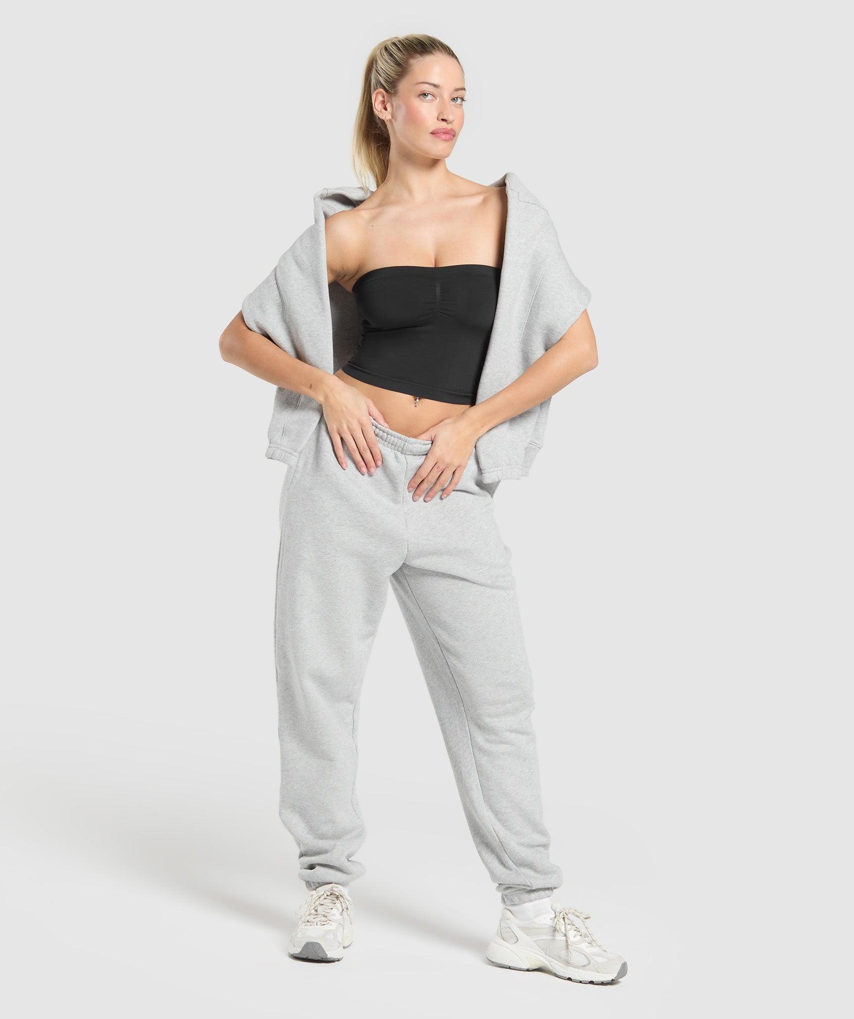 Gymshark Everyday Seamless Midi Tube Top - Black Female Product Image