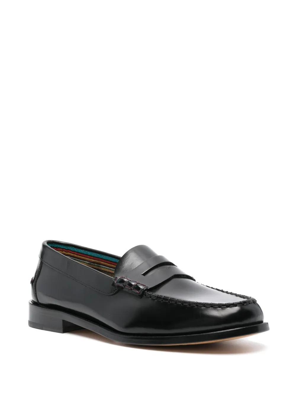 leather penny loafers Product Image