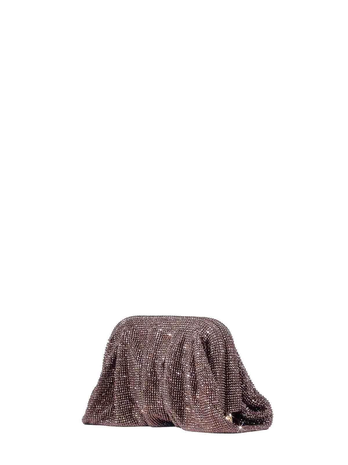 BENEDETTA BRUZZICHES Chocolate Brown Venus La Petite Clutch Product Image