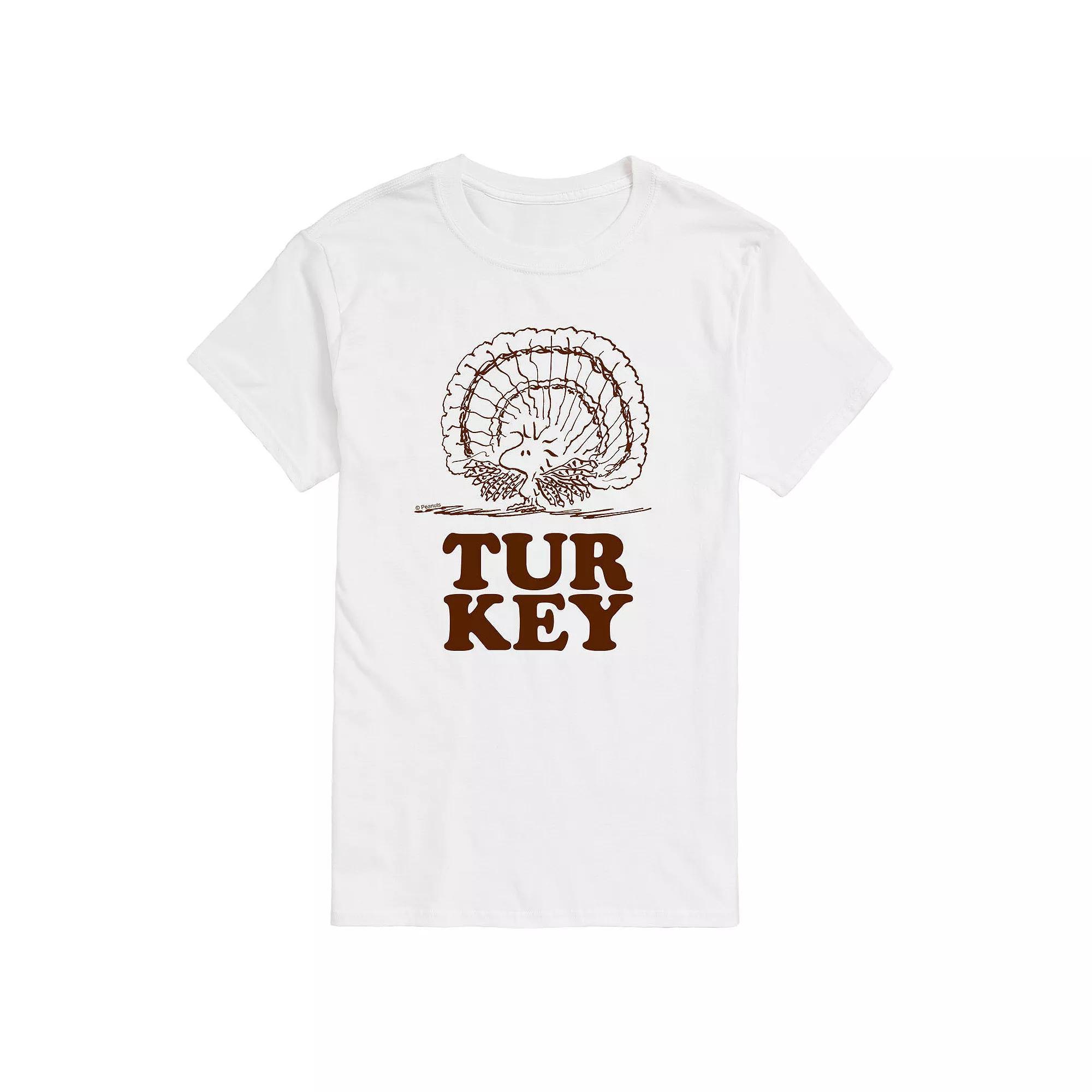 Mens Peanuts Woodstock Turkey Tee Product Image