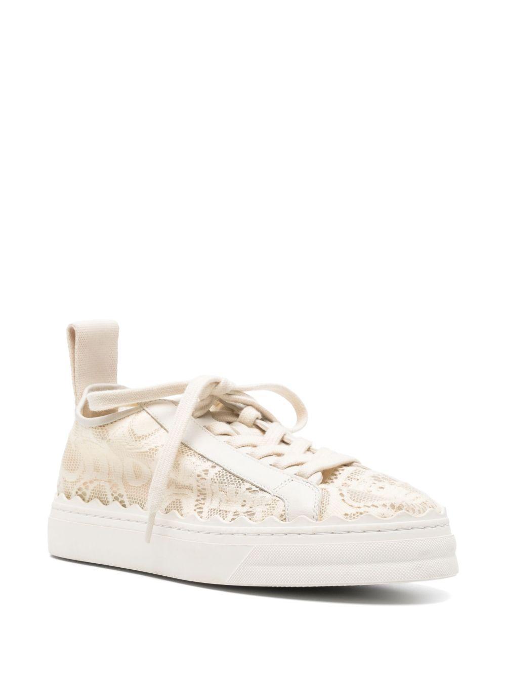 Lauren lace-detail sneakers Product Image
