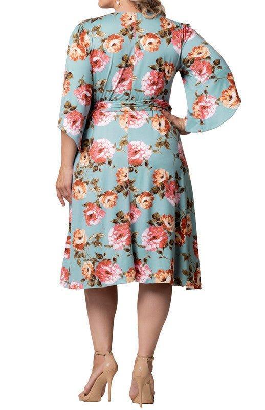 Gemini Wrap Dress - Plus Product Image