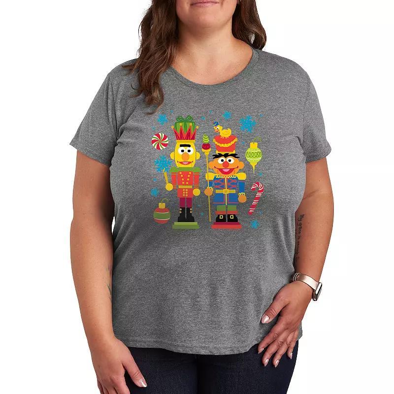 Plus Size Power Rangers Grid Graphic Tee, Womens Product Image