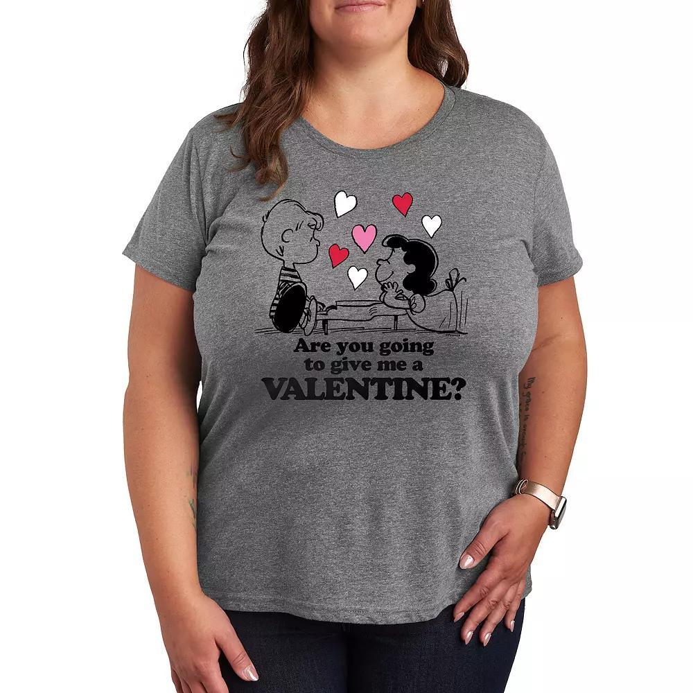 Plus Pete The Cat Best Mom Ever Graphic Tee, Womens Grey Gray Product Image