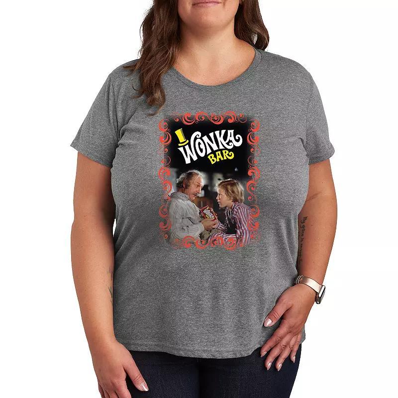 Plus Be Kind To Your Mind Graphic Tee, Womens Grey Gray Product Image