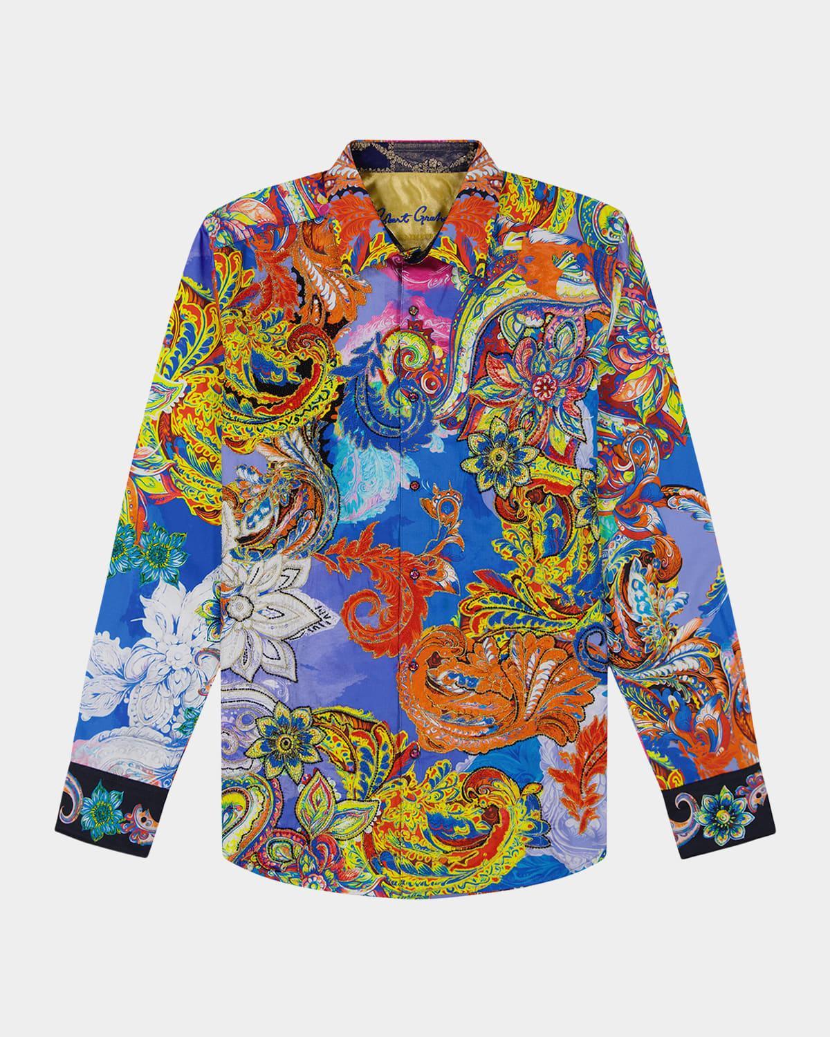 Mens Limited Edition Paisley Sport Shirt Product Image