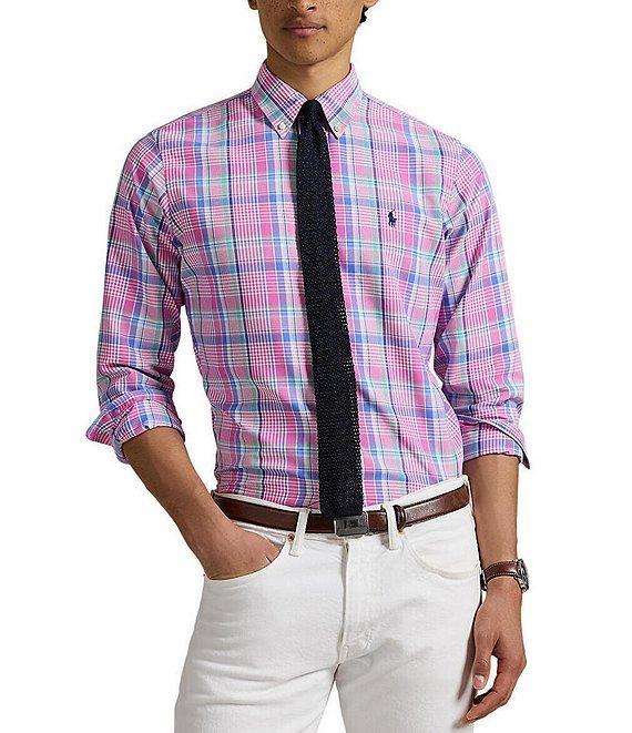 Polo Ralph Lauren Classic Fit Performance Stretch Oxford Long Sleeve Woven Shirt Product Image