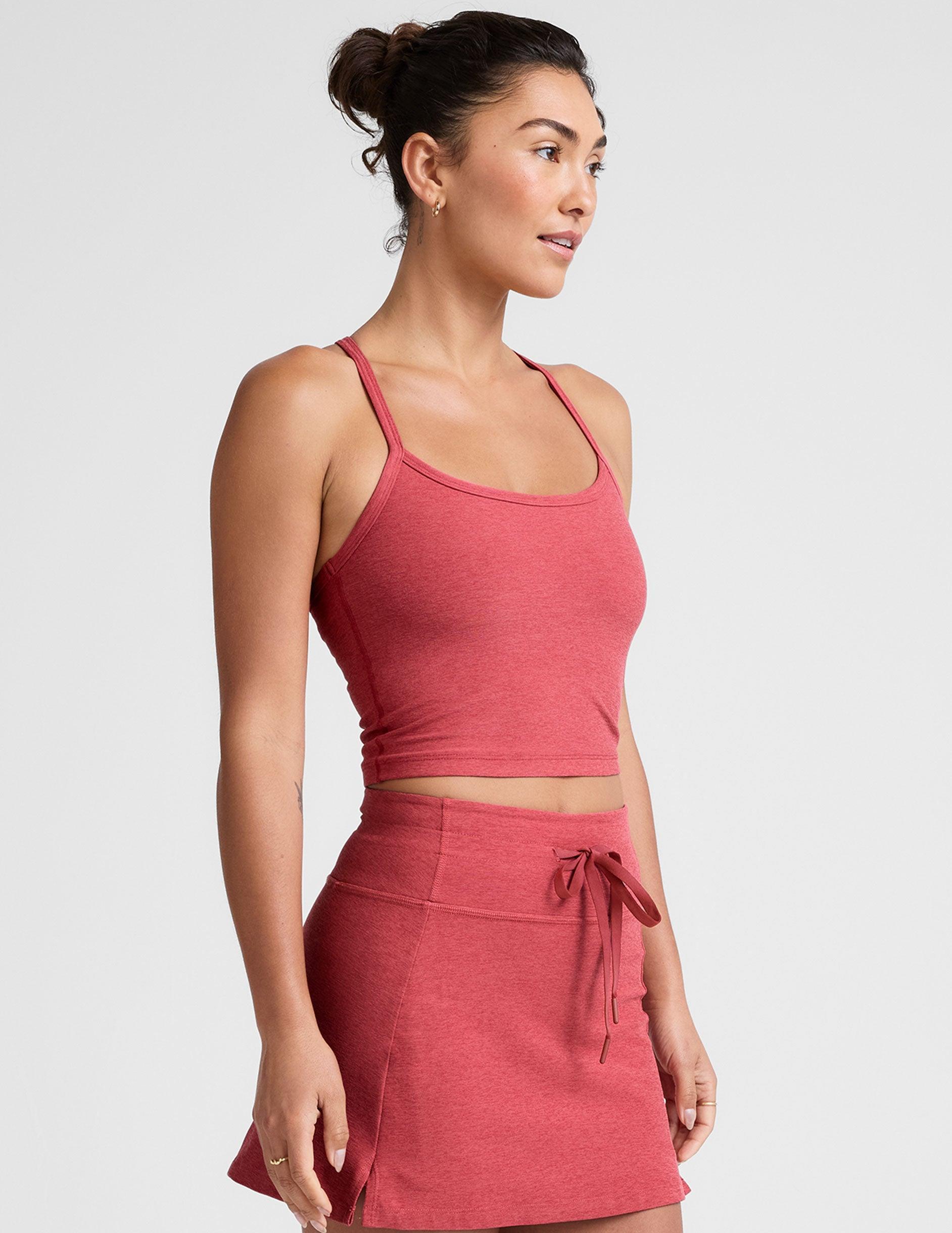 Spacedye Slim Racerback Cropped Tank Product Image