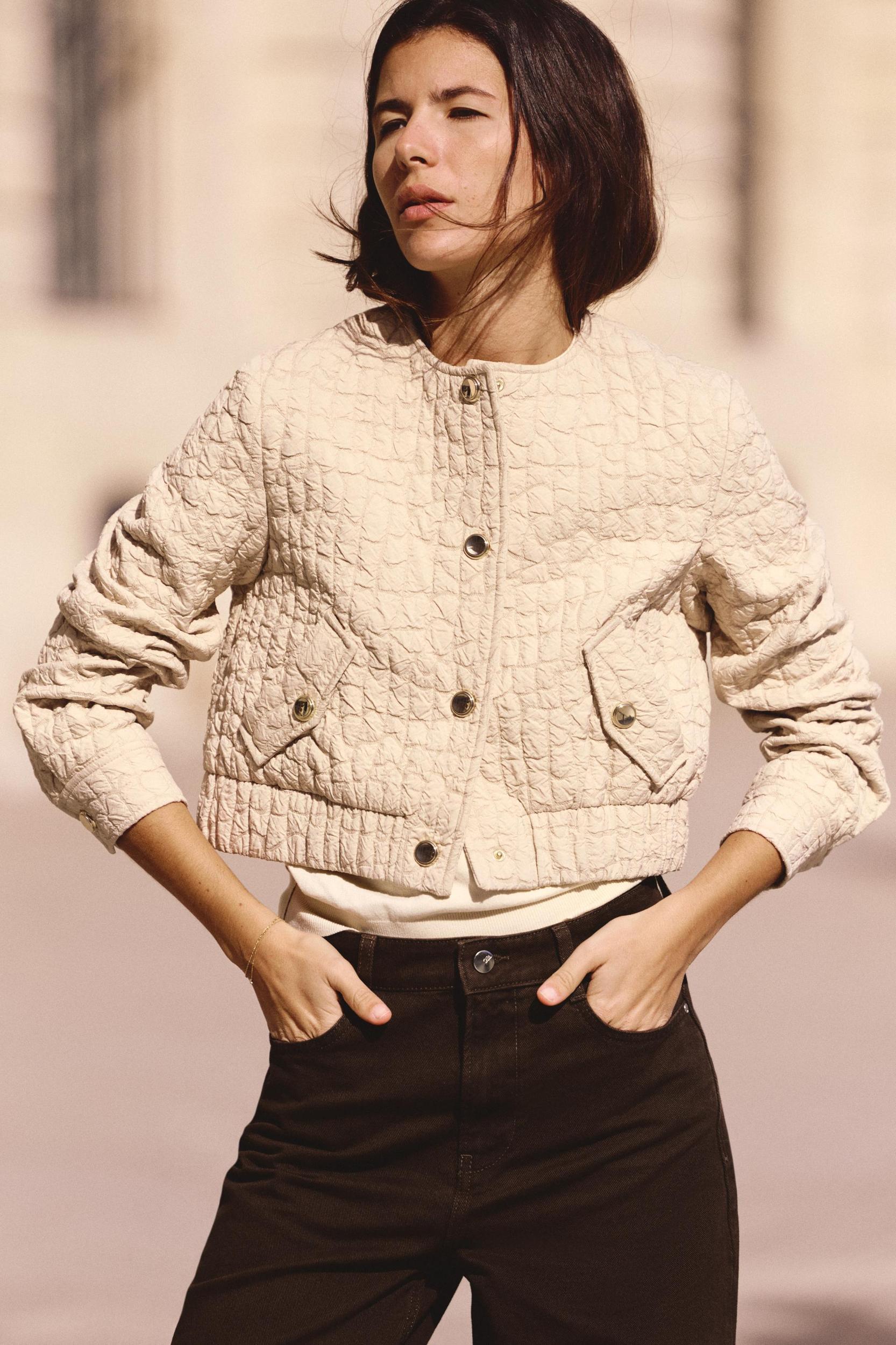 PADDED BOMBER JACKET Product Image