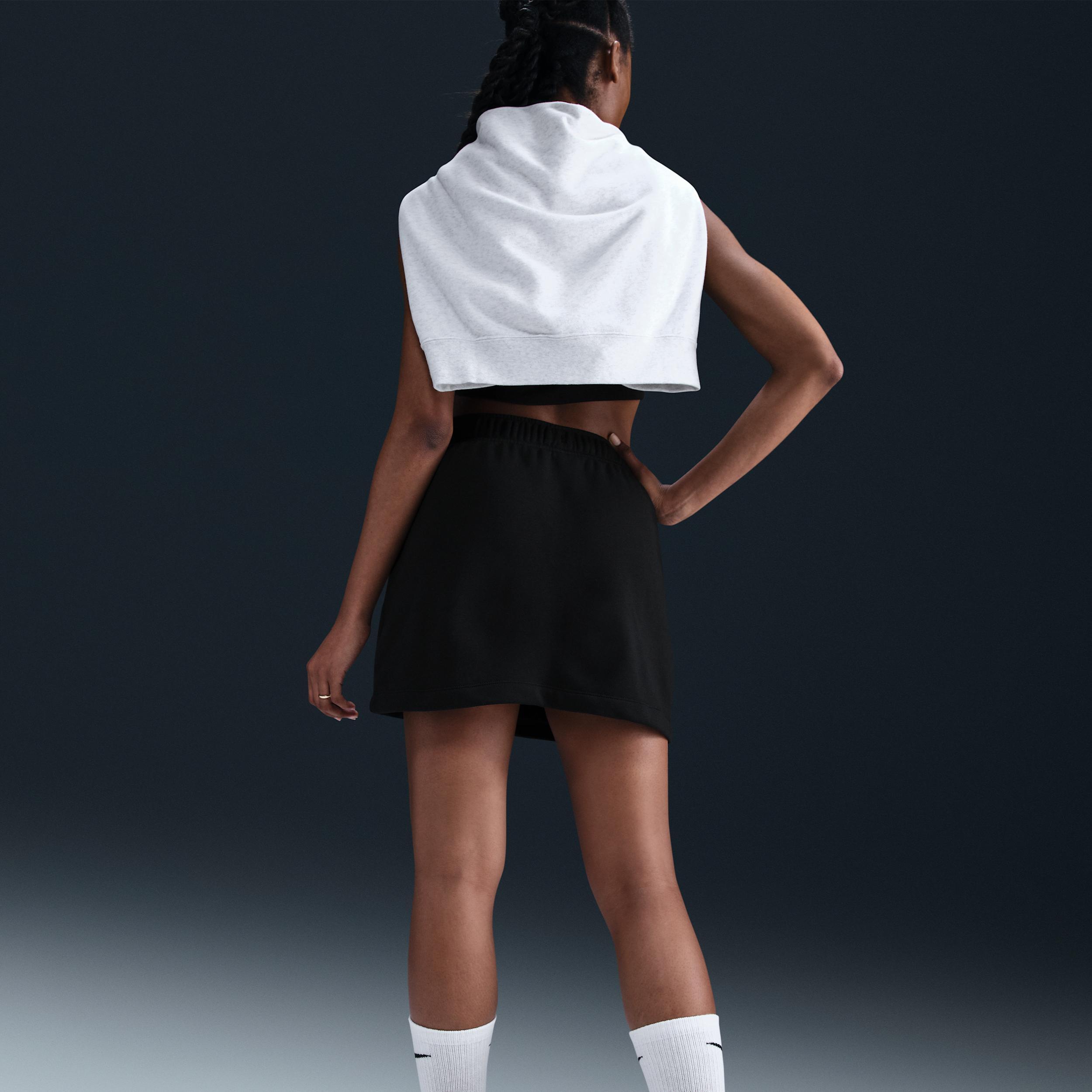 Women's Nike Sportswear Club Fleece Mid-Rise Skirt Product Image