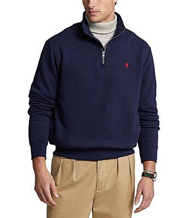 Mens RL Fleece Quarter-Zip Sweatshirt Product Image