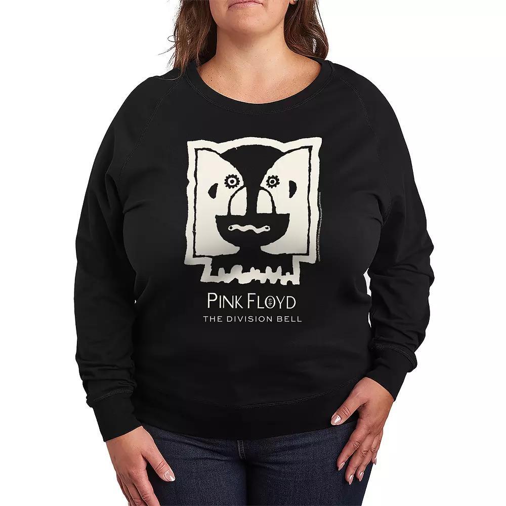 Plus Size Pink Floyd The Division Bell French Terry Long Sleeve Tee, Womens Product Image