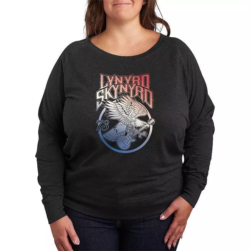 Plus Size Friends Id Rather Be Watching Graphic Tee, Womens Grey Green Product Image