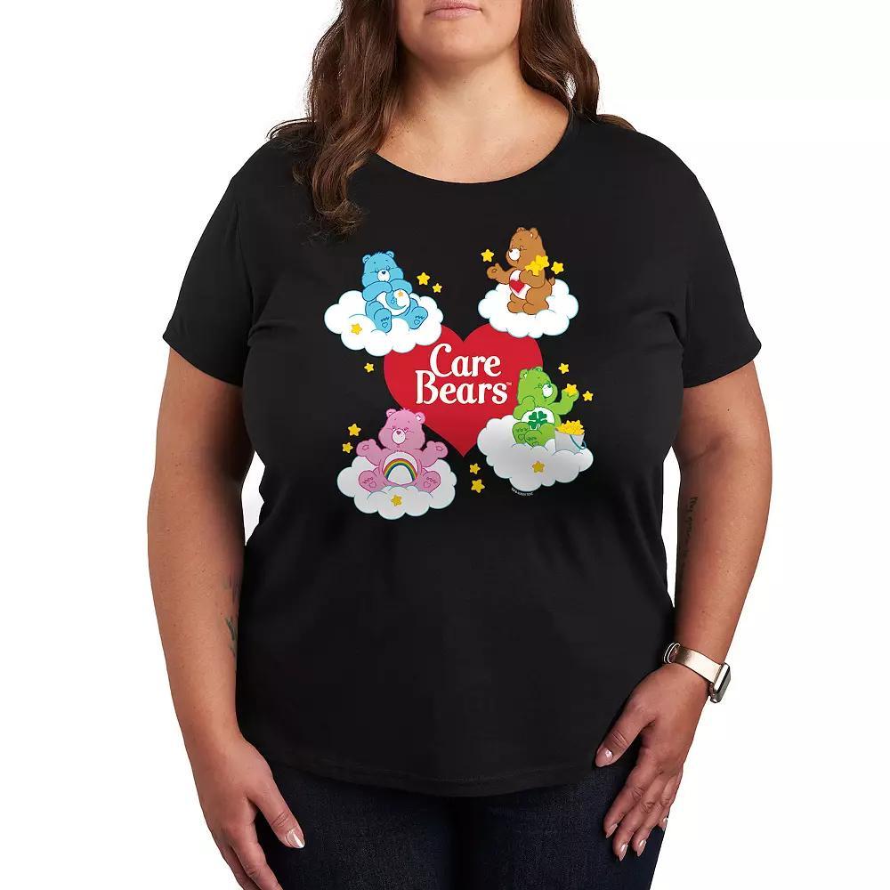 Plus Size Nickelodeon SpongeBob Squarepants Valentines Squidward Graphic Tee, Womens Grey Gray Product Image