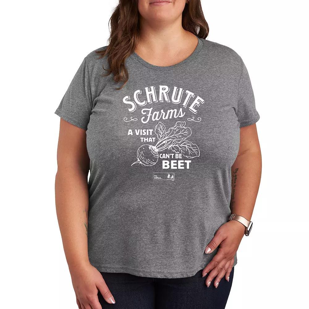 Plus Size The Office Schrute Farms Tee, Womens Product Image