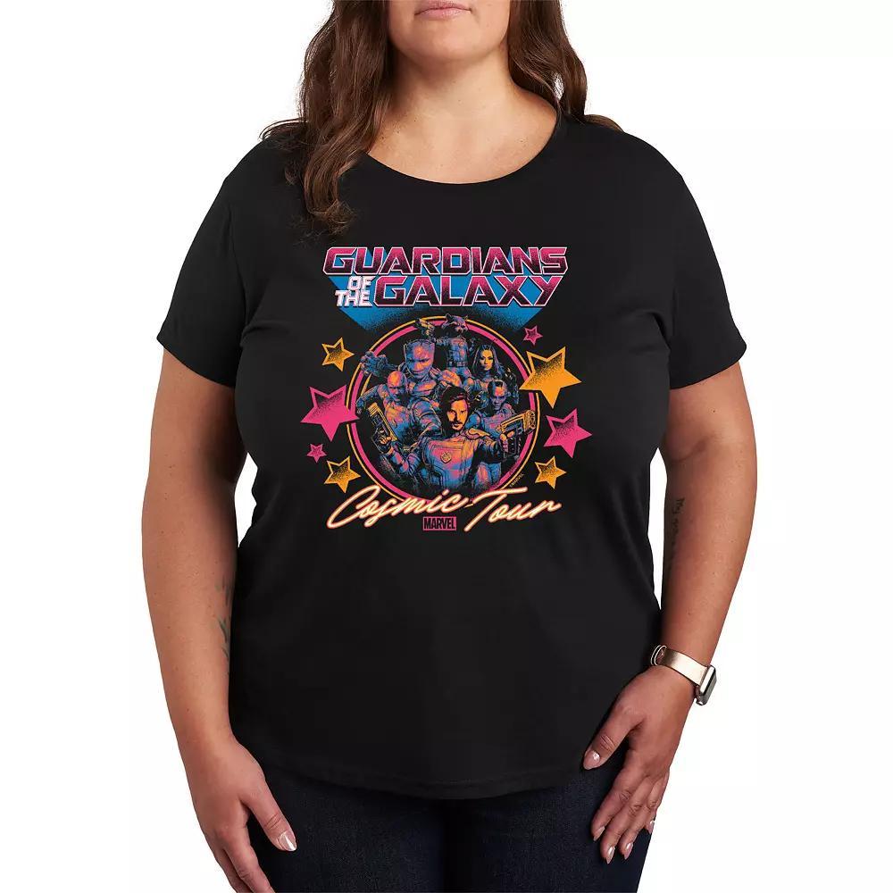 Plus Size Guardians of the Galaxy Cosmic Tour Graphic Tee, Womens Product Image
