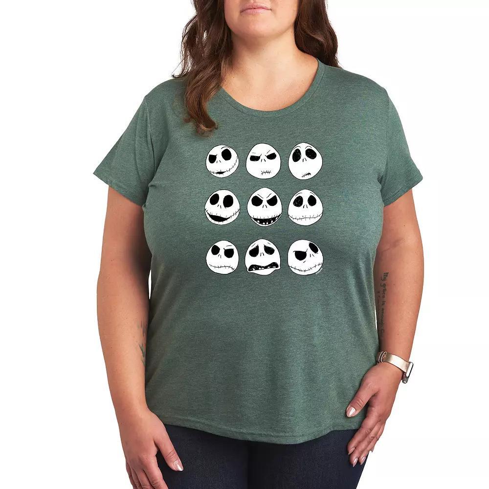Plus Size Farm Fresh Christmas Trees Graphic Tee, Women's, Size: 2XL, Grey Green Product Image