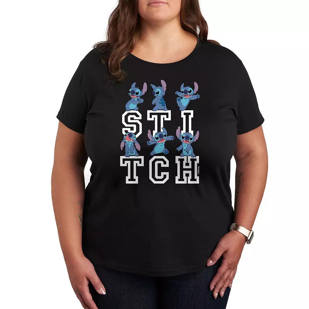 Plus Sesame Street Track And Field Graphic Tee, Womens Product Image