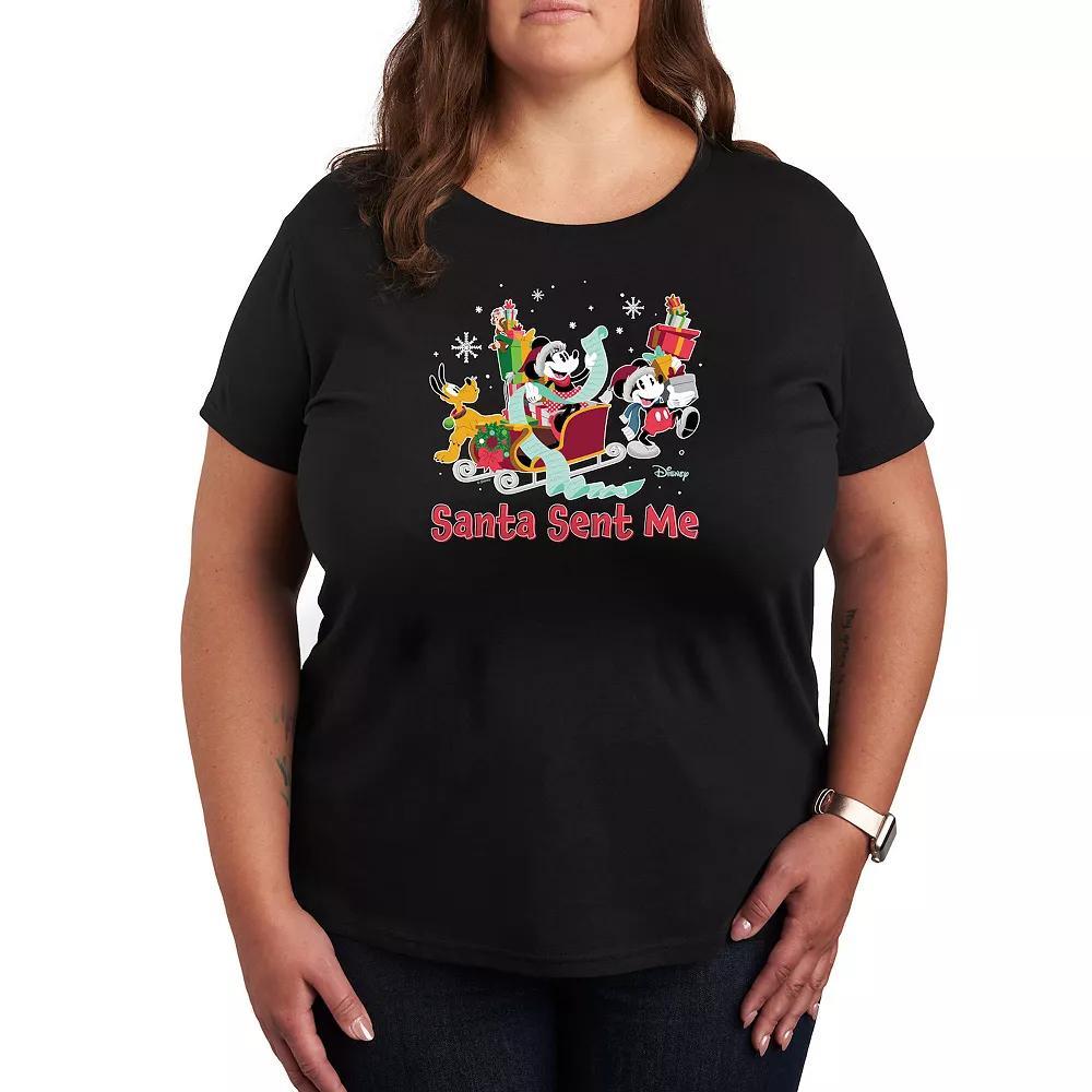 Plus Faith Sunflower Graphic Tee, Womens Product Image