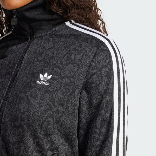 adidas Snake Firebird Track Top Black XS Womens Product Image