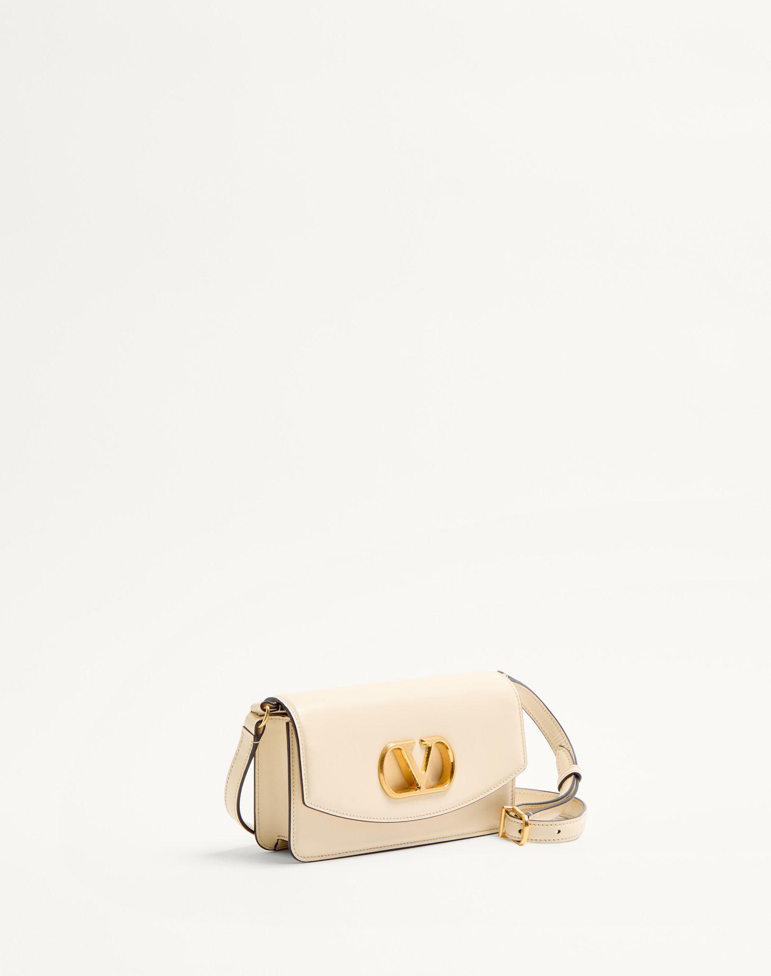 Valentino Garavani Vain Clutch Bag In Shiny Calfskin Product Image