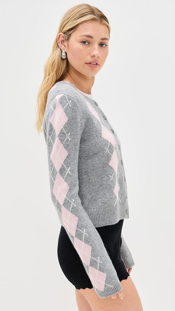 Reformation Clara Cashmere Crew Cardigan | Shopbop Product Image