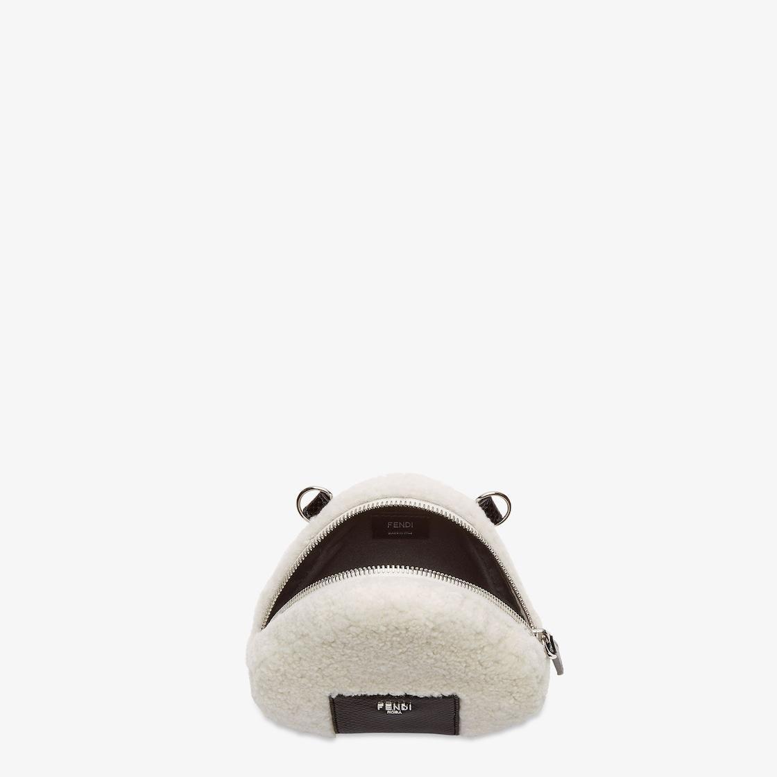 Onigiri BagWhite sheepskin bag Product Image