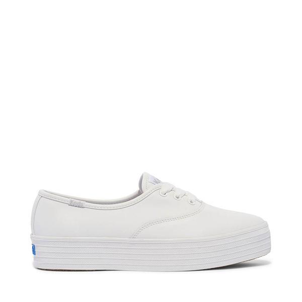 Keds Point Lace Up Leather) Women's Shoes Product Image