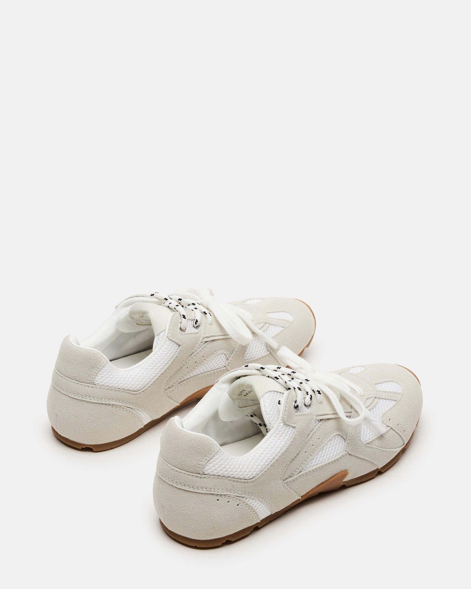 AZIEL WHITE SUEDE Female Product Image