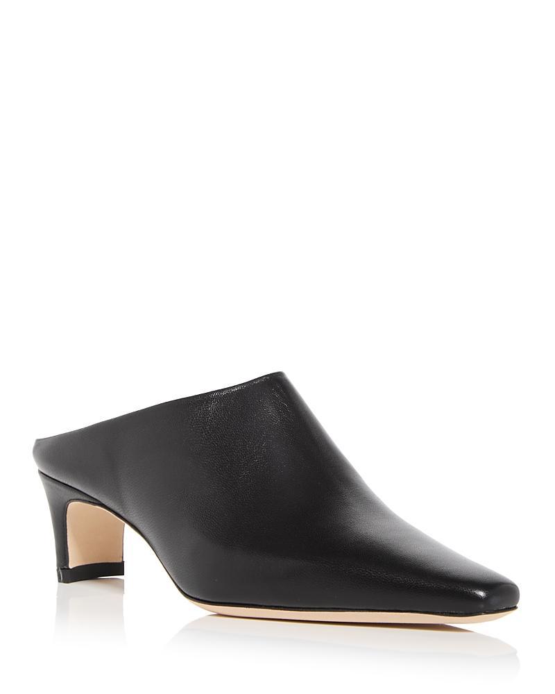 Womens Wally 55MM Suede Mules Product Image