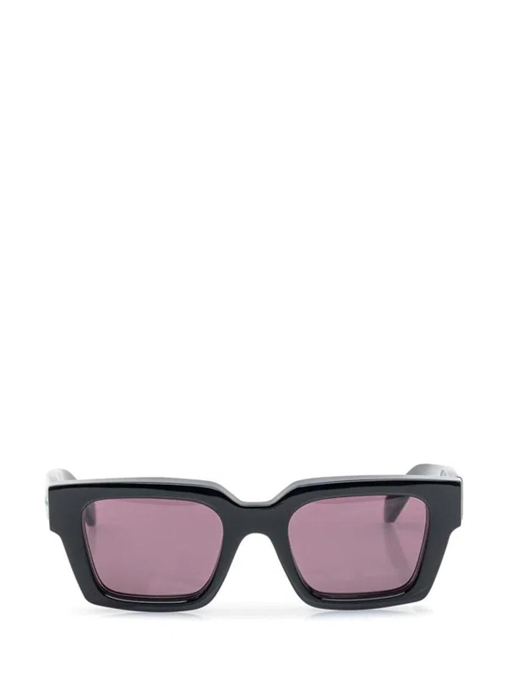 OFF-WHITE Virgil Rectangular Sunglasses In Pink Product Image