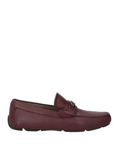 FERRAGAMO Man Loafers Cocoa Size 9 Calfskin In Brown Product Image
