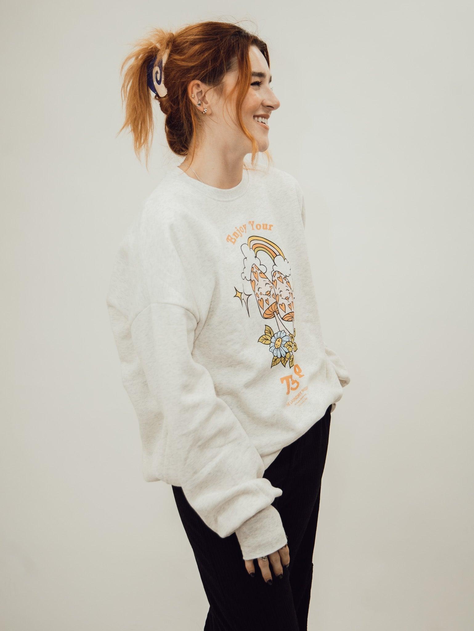 The Laundry Room Enjoy Your Trip Jumper - Heather Female Product Image