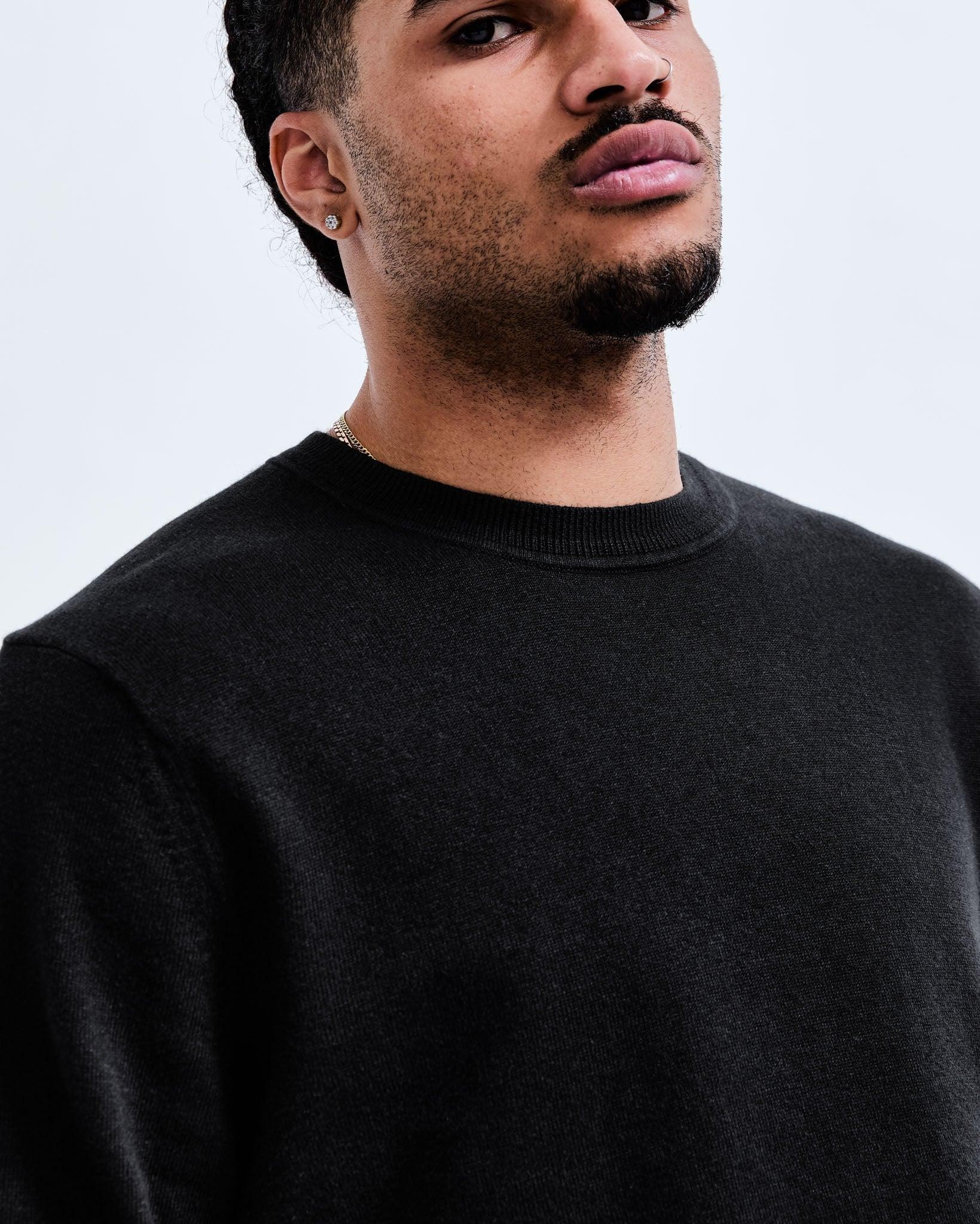 Cotton Linen Regatta Crewneck Male Product Image