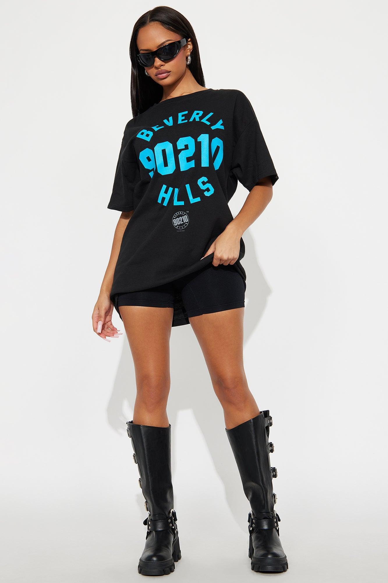 Beverly Hills 90210 Logo Tee - Black Product Image