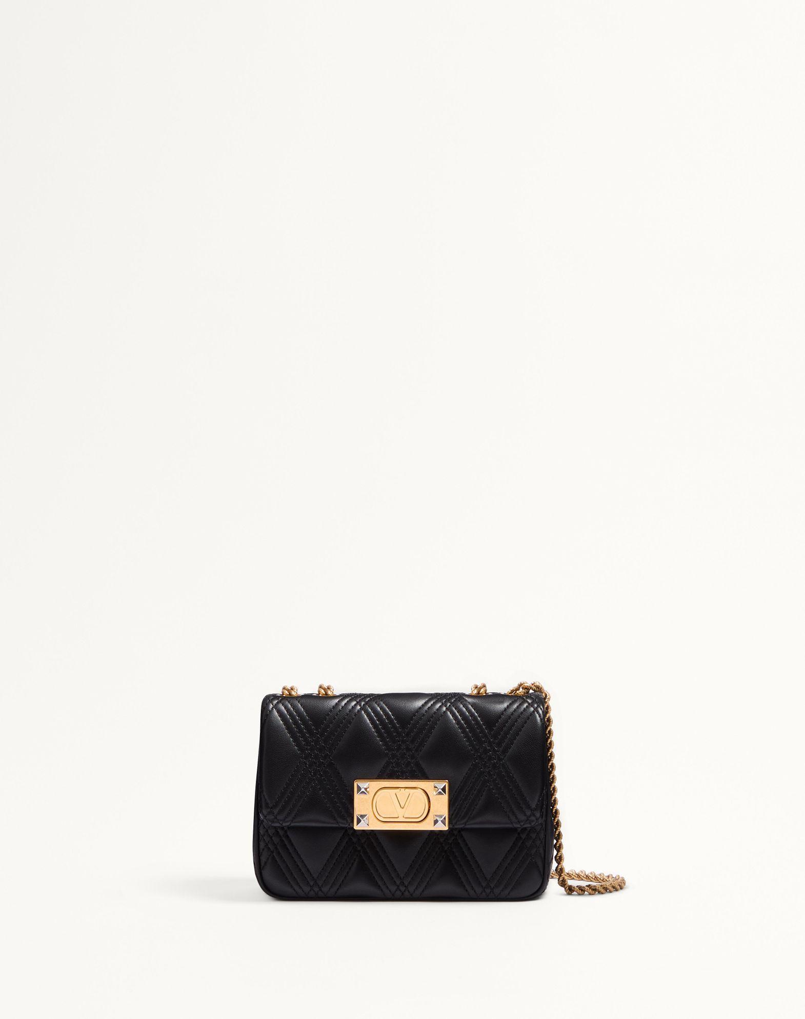 Valentino Garavani Quiltie 67 Small Shoulder Bag In Quilted Nappa Product Image