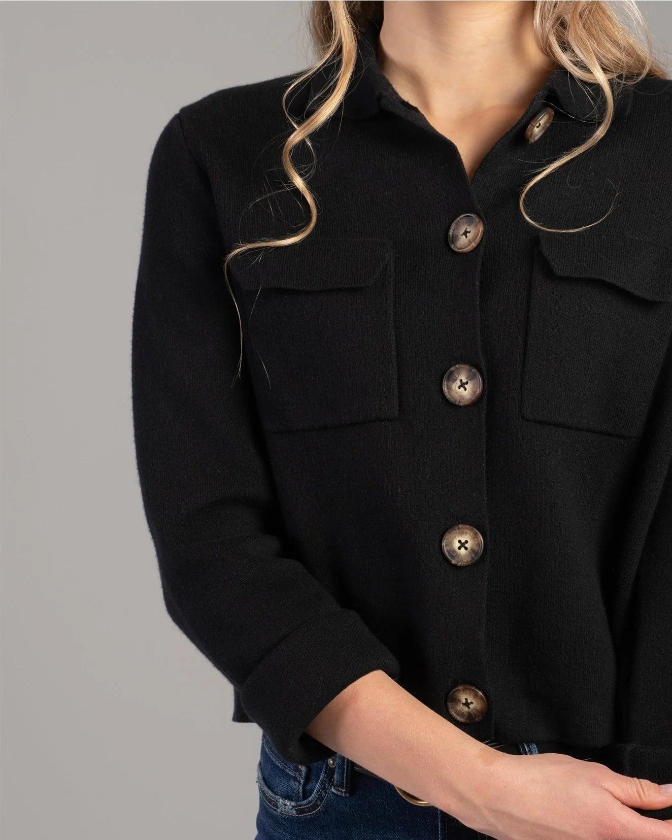 Camp Collared Cardigan Sweater Product Image