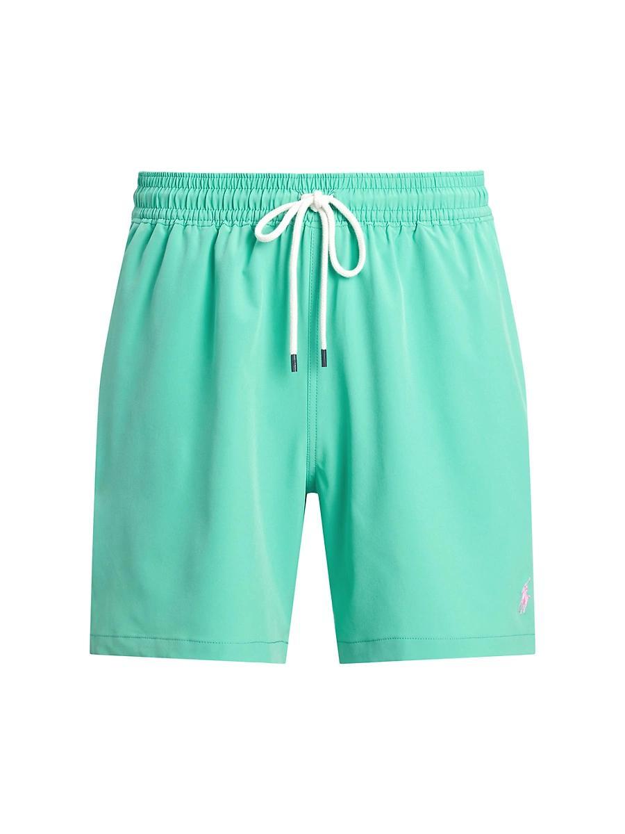 Mens Logo Drawstring Swim Shorts Product Image
