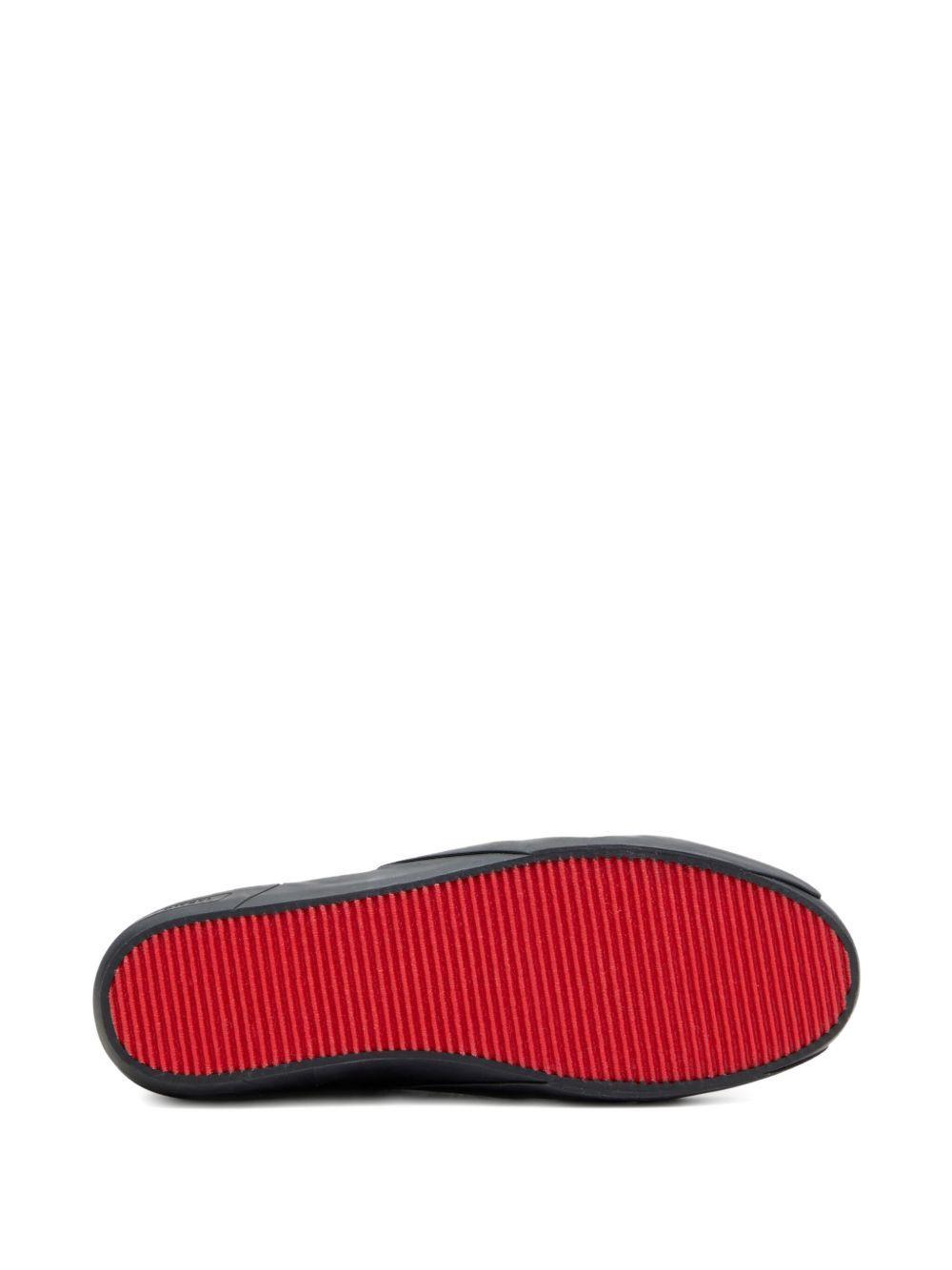 Slante leather sneakers Product Image