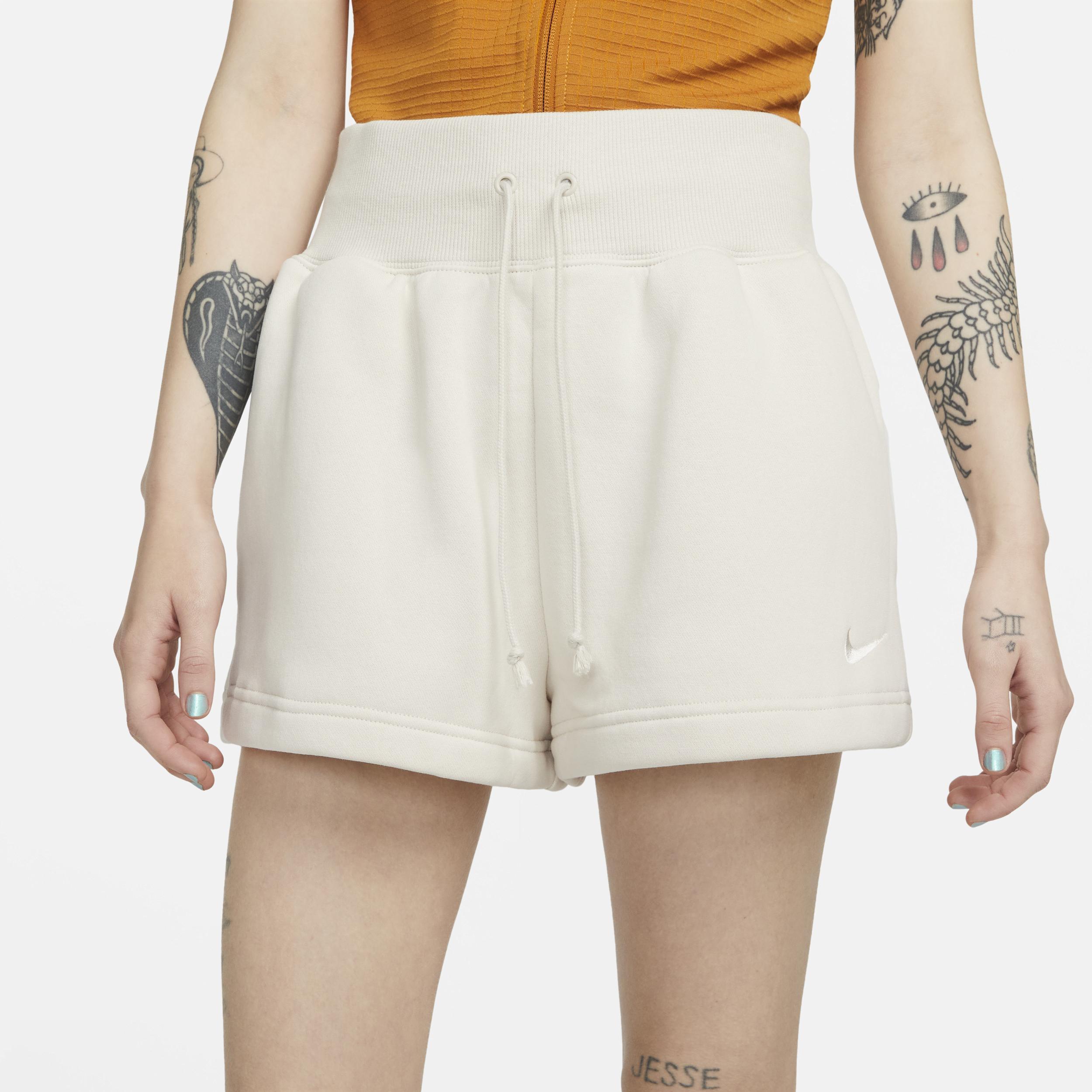 Nike Womens Sportswear Phoenix Fleece High-Waisted Loose Shorts Product Image