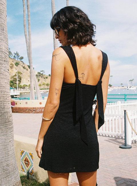 Steward Mini Dress Black Product Image