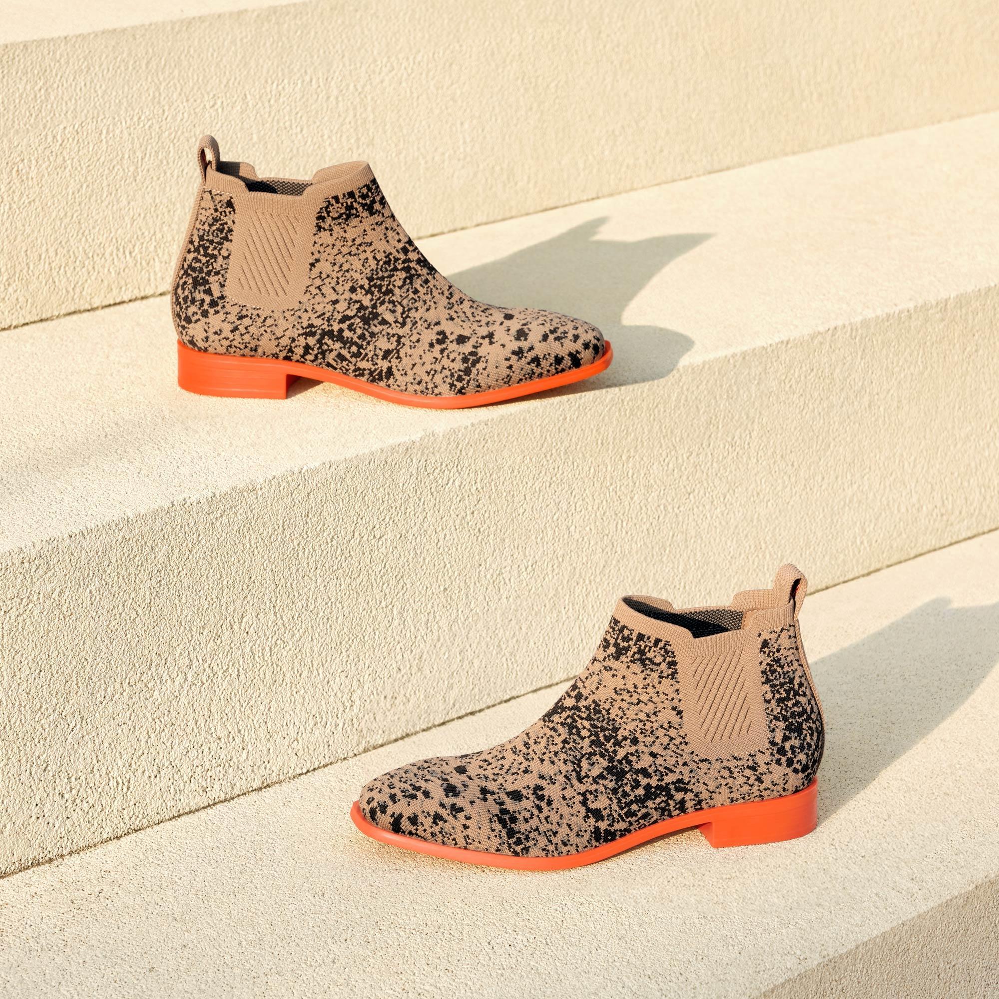 Square-Toe Water-Repellent Ankle Boots (Ryan Pro) Product Image