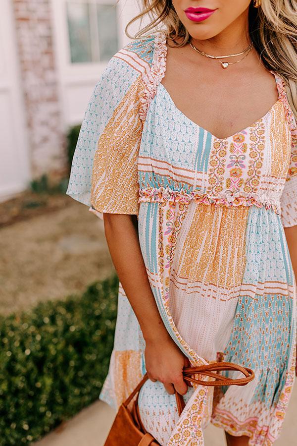 Seeking The Shore Shift Dress in Ivory Product Image