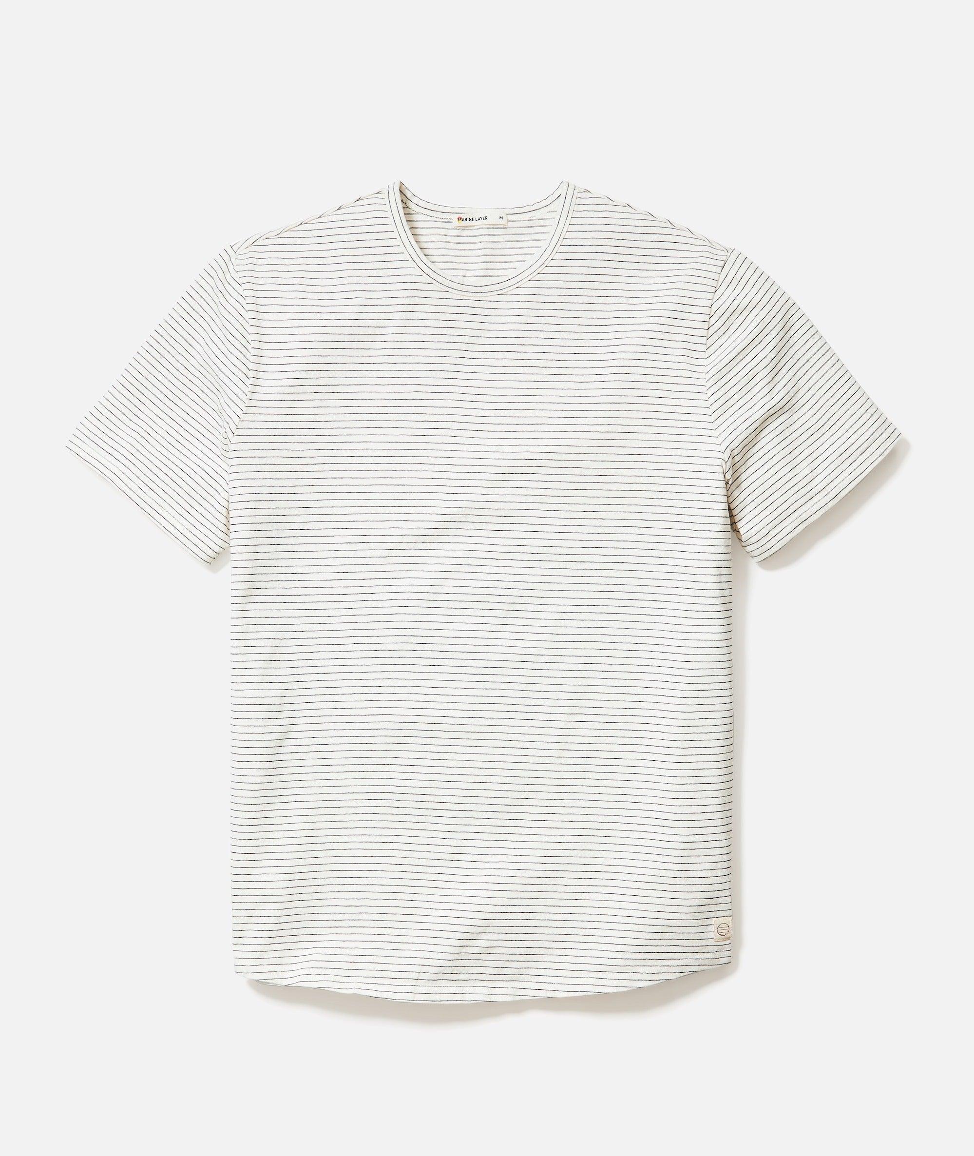 Saddle Hem Crew Tee Product Image