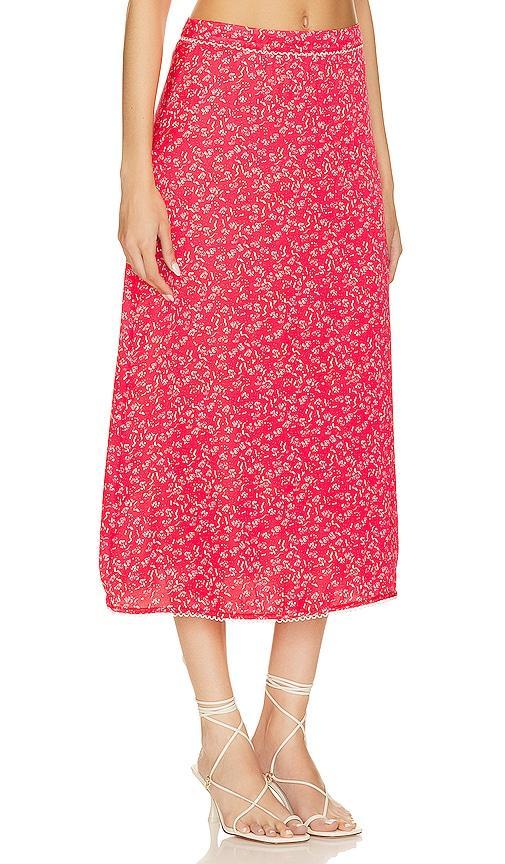 Barbera Midi Skirt For Love & Lemons Product Image