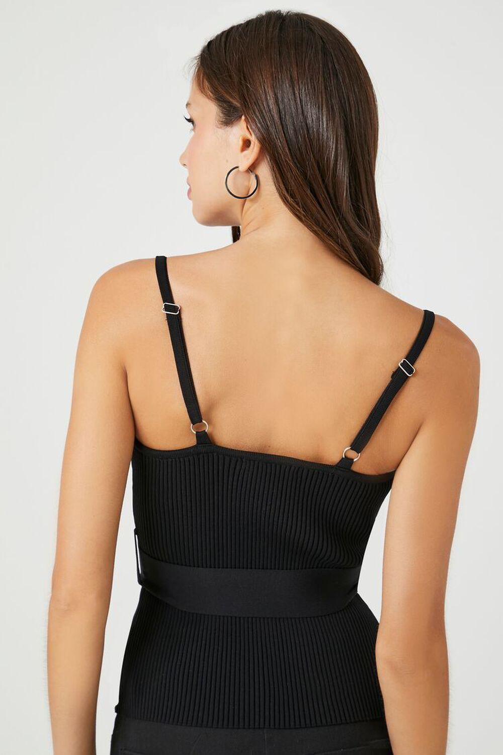 Compact Ribbed Sweater-Knit Cami | Forever 21 Product Image