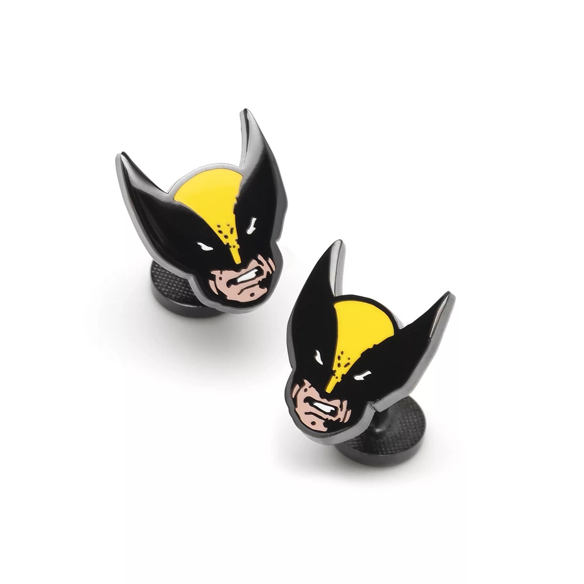 Men's Marvel Wolverine Mask Cuff Links, Black Product Image