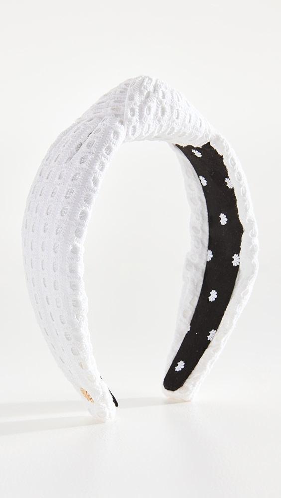 Lele Sadoughi Eyelet Knotted Headband | Shopbop Product Image